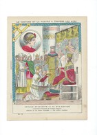 TURKIYE CONSTANTINOPLE  BYZANS Costume THÉODORA Tissu Rivères Jours Sur Toile Couverture De Cahier Bien +/- 1900 3 Scans - Book Covers