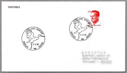 CIGÜEÑA - STORK. Bruxelles 1989 - Mechanical Postmarks (Advertisement)