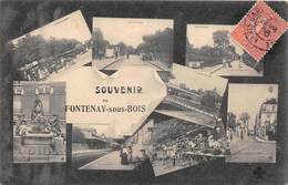 94-FONTENAY- SOUVENIR MULTIVUES - Fontenay Sous Bois