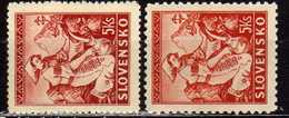 Slowakei / Slovakia, 1939, Mi 45 A + B */** [240319XXIV] - Nuevos