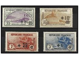 * FRANCIA. Yv.166/69. 1922. Valores Altos. Muy Bonitos. Yvert.250€. - Autres & Non Classés