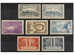 ** FRANCIA. Yv.299/300, 309, 310, 313, 316/17. 1935-36. SERIES COMPLETAS. Yvert.399€. - Autres & Non Classés