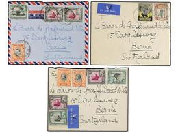 KENIA. 1938. Three Covers To SWITZERLAND. - Other & Unclassified