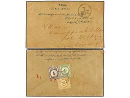 MALAYA. 1940. INDIA To DICKSON (Negri Sembilan, Malaya). Envelope Sent Unfranked, Taxed On Arrival With M.P.U.  1 Ct.  L - Andere & Zonder Classificatie