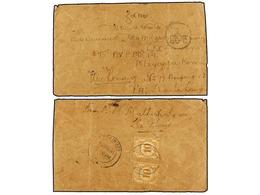 MALAYA. 1941. KARAIKUDI To KUALA LUMPUR (Selangor, Malaya). Envelope Sent Unfranked, Taxed On Arrival With Two M.P.U.  1 - Andere & Zonder Classificatie