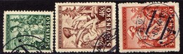 Slowakei / Slovakia, 1939, Mi 43-45 A, Gestempelt [240319XXIV] - Used Stamps