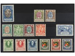 ** LIECHTENSTEIN. Mi.64/70, 71, 72/74, 75/77. 1925-27. COMPLETE Sets, Never Hinged. Michel.595€. - Sonstige & Ohne Zuordnung