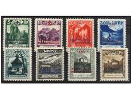 ** LIECHTENSTEIN. Mi.D 1/8. 1932. COMPLETE Set, Never Hinged. Michel.1.100€. - Autres & Non Classés