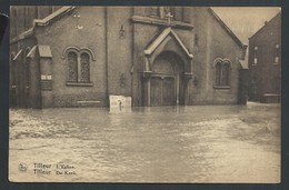 +++ CPA - TILLEUR - L'Eglise - Kerk - Inondations 1925-26 - Nels  // - Saint-Nicolas