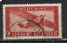 INDOCHINE          N°  YVERT   PA   7    OBLITERE       ( O   3/47 ) - Poste Aérienne