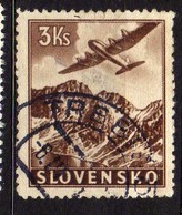 Slowakei / Slovakia, 1939/1944, Mi 52, Gestempelt, Flugpost   [240319XXIV] - Usati