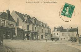 Dép 44 - Mauves Sur Loire - La Place - Côté De L'église - état - Mauves-sur-Loire