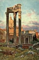 Italie Italia Lazio Roma Rome Ruine Du Temple De Vespasian   KJM - Altri Monumenti, Edifici