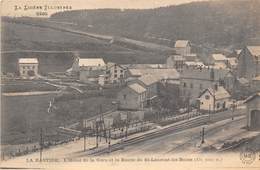 48-LA-BASTIDE- L'HÔTEL DE LA GARE ET LA ROUTE DE SAINT-LAURENT-LES-BAINS - Andere & Zonder Classificatie