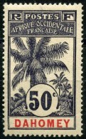 Dahomey (1906) N 28 * (charniere) - Unused Stamps