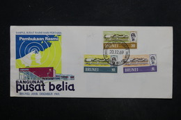 BRUNEI - Enveloppe FDC En 1969 - L 27346 - Brunei (...-1984)