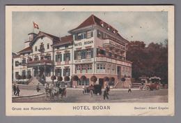 AK CH TG Romanshorn Hotel Bodan Ungebraucht R.Kielinger - Romanshorn