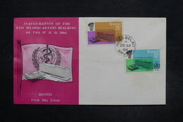 BRUNEI - Enveloppe FDC En 1966 - L 27352 - Brunei (...-1984)