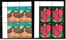 ARGENTINA ARGENTINE 2014 UPAEP AMERICA TALES LEGENDS BLOC X4 CUADRE YV 3044-5 GJ 4032-3 MNH - Nuevos