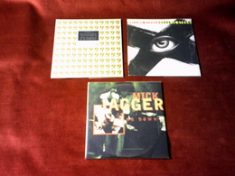 ROLLING  STONES  ET MICK JAGGER  °  COLLECTION DE 3  CD SINGLES - Vollständige Sammlungen