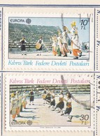 CIPRO TURCA 1981 - EUROPA Stamps - Folklore - Folk Dances 1981 - Usados