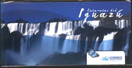 ARGENTINA ARGENTINE 2014 IGUAZU WATERFALLS BIRDS,BUTTERFLIES ORCHIDS NATURE FOLDER YV BL 138 GJ HB 246 MNH - Nuevos