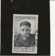 TIMBRE N° 993 OBLITERE -TB - EMILE ROUX - ANNEE 1954 -  COTE : 35 € - Used Stamps