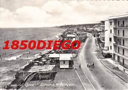 TORRE DEL GRECO - LITORANEA E SPIAGGIA F/GRANDE VIAGGIATA 1960 ANIMAZIONE - Torre Del Greco