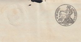 1858-PS-71 SPAIN ANTILLES CUBA PUERTO RICO REVENUE SEALLED PAPER. 1858-59. SELLO 4to UNUSED - Segnatasse