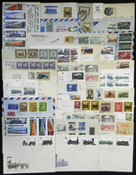 TOPIC TRAINS: About 43 Covers, Cards, Cover Fronts, Etc. Of Varied Countries And Periods Related To Topic TRAINS, With N - Treni