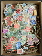GERMANY: Many Thousands Stamps (most Used) In A Box, Fantastic Stock COMPLETELY UNCHECKED, Surely Including Varieties An - Sonstige & Ohne Zuordnung