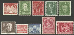 GERMANY: Small Lot Of MNH Stamps, Excellent Quality, Low Start! - Other & Unclassified