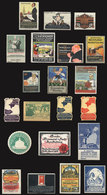 GERMANY: FOOD, COOKING: 21 Old Interesting Cinderellas, Fine To Very Fine Quality! - Other & Unclassified