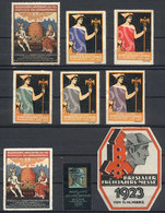 GERMANY: MYTHOLOGY (MERCURY): 9 Old Interesting Cinderellas, Fine To Very Fine Quality! - Andere & Zonder Classificatie