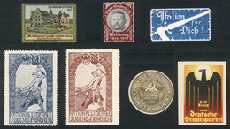 GERMANY: POLITICS: 7 Old Interesting Cinderellas, Fine To Very Fine Quality! - Altri & Non Classificati