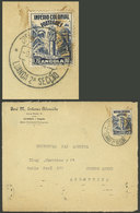 ANGOLA: Cover Front Sent From Luanda To Argentina On 9/NO/1938, Unusual Destination, Nice Franking! - Angola