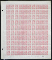 ARGENTINA: GJ.529/532, 1921 1st Panamerican Postal Congress, Cmpl. Set Of 4 Values In SHEETS OF 100 STAMPS, Mint (many A - Sonstige & Ohne Zuordnung