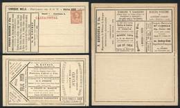 ARGENTINA: VK.6b Lettersheet, WITH ADVERTISEMENT, A Number Of Ads: Tobacco, Cigarettes, Chocolate, Wine, Taylor's, Food, - Enteros Postales