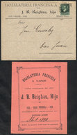 ARGENTINA: April 1898: Commercial Cover With Advertisement Inside (Hojalatería Francesa), Franked With 2c., Containing A - Altri & Non Classificati