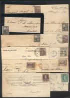 ARGENTINA: 12 Covers Used Between 1900 And 1947, Rates Of 2c. And 3c. (for Commercial Papers, Or Covers With Printed Mat - Andere & Zonder Classificatie