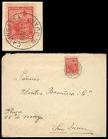 ARGENTINA: Front Of Cover Franked With 5c. Liberty (GJ.222) Postmarked CALINGASTA, Sent To San Juan On 21/MAR/1901, VF A - Andere & Zonder Classificatie