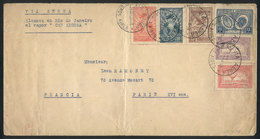 ARGENTINA: FLIGHT TO REACH The Ship Cap Arcona: Cover Sent By Airmail From Buenos Aires To Rio De Janeiro On 24/OC/1928  - Andere & Zonder Classificatie