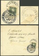 ARGENTINA: Cover Sent From Ceres (Santa Fe) To Buenos Aires On 15/JUL/1934 Franked With 10c., On Back It Bears A Mark Of - Andere & Zonder Classificatie