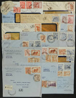ARGENTINA: PERFINS: 14 Covers Posted Between 1938 And 1958 By The Company Molinos Río De La Plata S.A., Franked With Sta - Andere & Zonder Classificatie