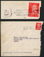 ARGENTINA: Cover Used In Buenos Aires On 21/DE/1954, Franked With 20c. San Martin With The Commercial "BIRP" PERFIN Reve - Andere & Zonder Classificatie
