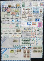 ARGENTINA: FIRST FLIGHTS: 25 Covers Flown Between 1958 And 1981, First Flights Or Special Flights, Fantastic Postmarks A - Other & Unclassified