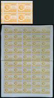 ARGENTINA: Semilla Fiscalizada: Complete Sheet Of 50 Revenue Stamps, MNH, Excellent Quality! - Andere & Zonder Classificatie