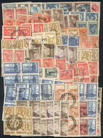 ARGENTINA: More Than 200 BLOCKS OF 4 Of Definitive Stamps, Completely Unchecked Lot, It Could Include Some Interesting V - Andere & Zonder Classificatie