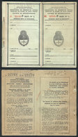ARGENTINA: Old (and No Longer Valid) Book With Receipts For "Medical Prescription Of DRUGS", With About 10 Unused Receip - World