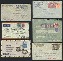 BRAZIL: More Than 45 Covers Sent To Argentina (mostly) In The 1930s And 1940s, General Quality Is Fine To Very Fine, Ver - Other & Unclassified